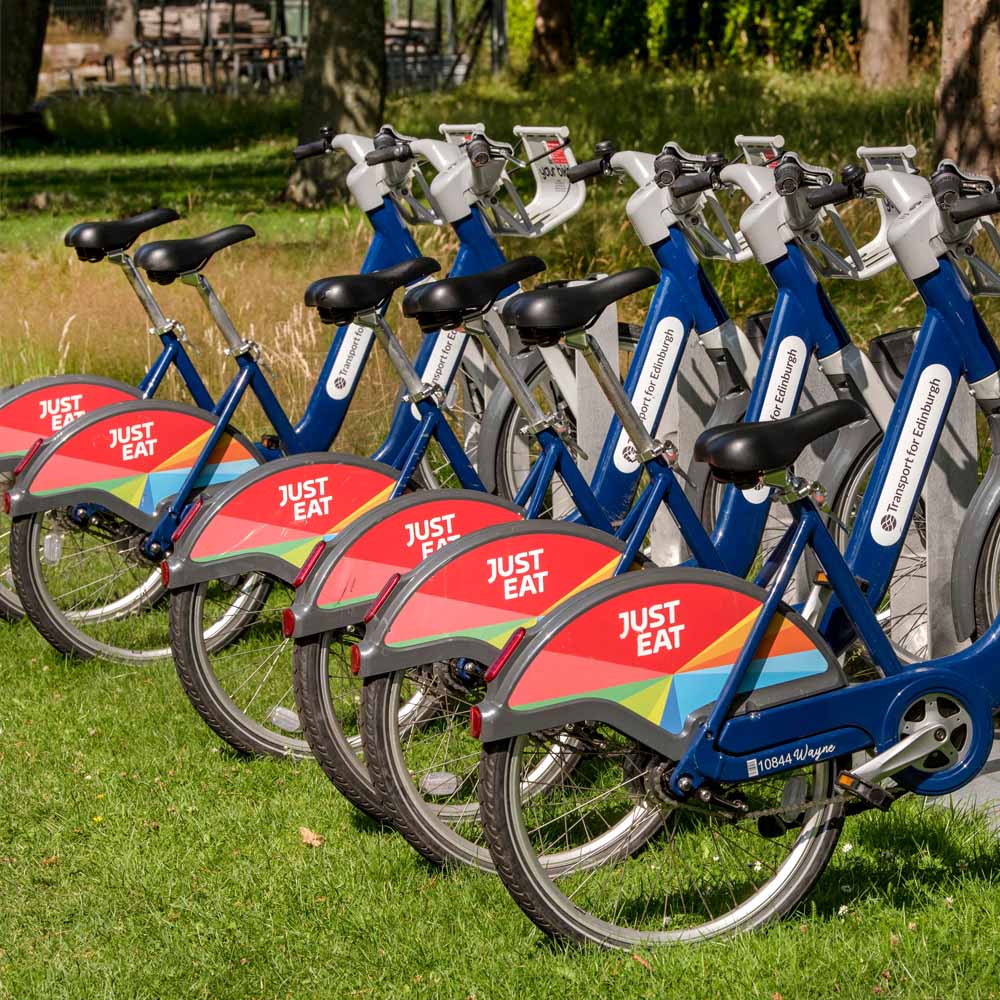 Just Eat Cycles bikes
